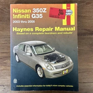 Nissan 350Z & Infiniti G35, 2003-2008 Haynes Reparaturanleitung - sehr guter Zustand - Bild 1 von 7