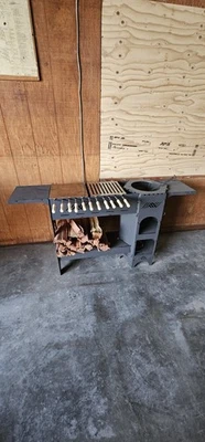 Heavy Duty BBQ Grill+Mangal+Kazan Fire MADE IN USA - Image 1 of 4
