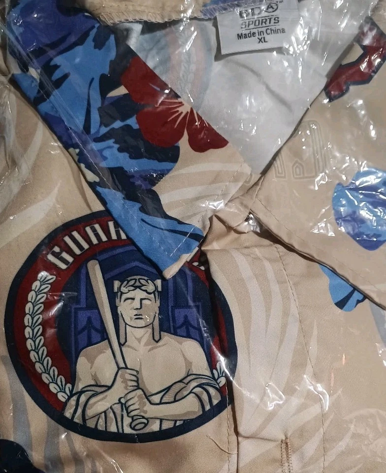 2025 HAWAIAN SHIRT Cleveland Guardians XL City Connect SGA 7/6 w/Pocket Schedule - Image 1 of 1