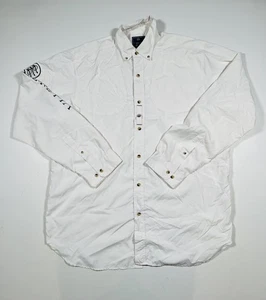 Camisa Beretta Para Hombre 2XL Blanca Tiro Caza Botón Delantero Manga Larga - Imagen 1 de 7