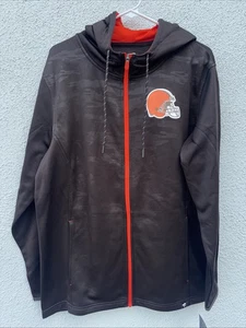 Chaqueta grande con cremallera completa Fanatics Cleveland Browns nueva con etiquetas precio de venta sugerido por el fabricante 75 USD - Imagen 1 de 8