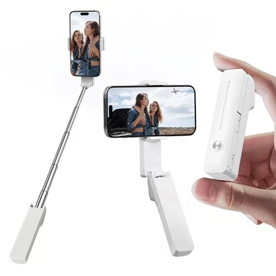Mini palo para selfies extensible para iPhone, palo para selfies portátil tamaño bolsillo con... Foto 1 de 4