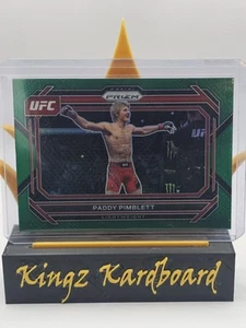 2023 Prizm UFC Paddy Pimblett Green Prizm #87 - Picture 1 of 2