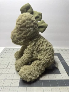 "Jellycat Fuddlewuddle Dino Peluche Suave RETIRADO Dinosaurio Verde 8"" Jellycat Londres" - Imagen 1 de 6