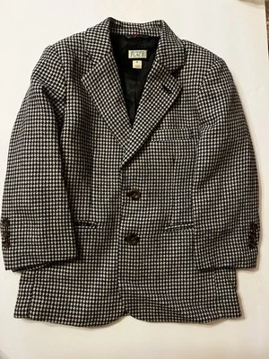 Blazer de lana pata de gallo The Children's Place niño pequeño talla 4 boda vacaciones Foto 1 de 4