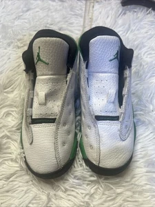Air Jordan 13 Retro Size 10C Lucky Green 414581-113 Basketball Toddler Shoe - Picture 1 of 6
