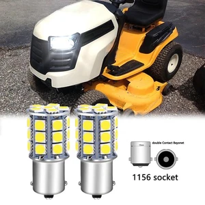2 SUPER BRIGHT LED light bulbs for Cub Cadet SLT1550 SLT1554 GT1554 headlights - Picture 1 of 9
