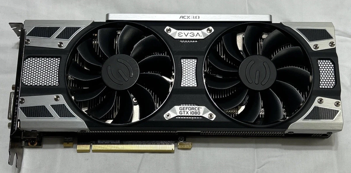 Preços baixos em EVGA Nvidia GeForce GTX 1080 Placas gráficas de