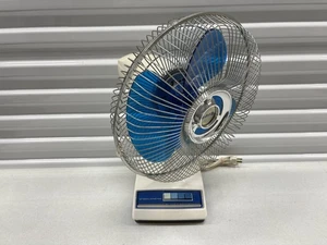 Galaxy 12" Inch Blue Blade 3 Speed Oscillating Electric Table Fan - TESTED - Picture 1 of 13