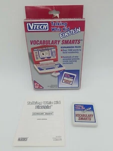 Vtech Talking Whiz Kid Einstein Vocabulary Smarts Expansion Pack w/ Box - Picture 1 of 4