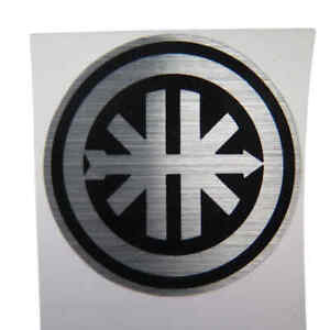 Aufkleber Sticker Dekor Logo Emblem silber Kreidler Insignio 250