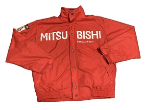Chaqueta Ralliart Mitsubishi Motors Race and Rally Talla L Roja Púrpura De Colección WRC - Imagen 1 de 19