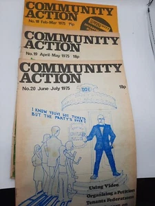 Community Action Magazine X10 1975 To 1976 - Picture 1 of 5