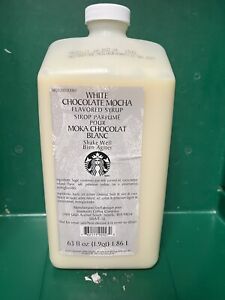 Starbucks White Chocolate Mocha Sauce