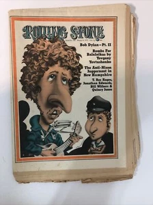 Rolling Stone Magazine 104 Bob Dylan Part II March 16, 1972 - Picture 1 of 4