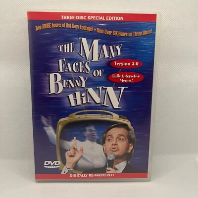 The Many Faces Of Benny Hinn 3 Disc Special  Edition  VERY RARE - Image 1 of 2