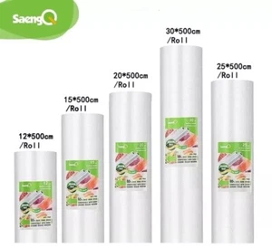 Vacuum Sealer Bags for Food Seal a Meal Bags Rolls 5 Pack Rolls Assorted Sizes - Picture 1 of 7