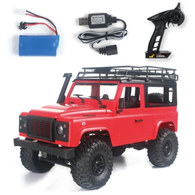 Truck RC Car Led Light RTR Off-Road Jeep Land Rover Defender D90 Rock Climbing  - Image 1 of 4