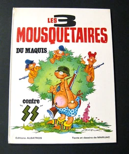 Les 3 Mousquetaires du Maquis Marijac Ed. ALBATROS 1969 TBE - Picture 1 of 2