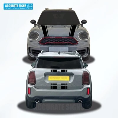 Adesivi per Mini Countryman Righe Laterali Decalcomanie Grafica Vinile R60 - Immagine 1 di 4