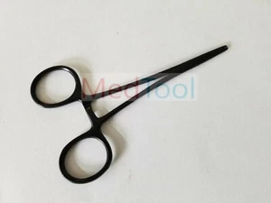 Mosquito Hemostat Forceps Straight 5" Black Finish, surgical vet instruments - Picture 1 of 3