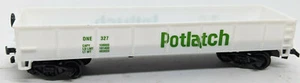 LIFE-LIKE HO: POTLATCH DNE #327 WHITE Gondola VINTAGE - Picture 1 of 11