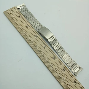 18 mm Curved End Link Citizen Newmater 4-020618 Vintage Watch Bracelet NQS30ALI2 - Picture 1 of 8