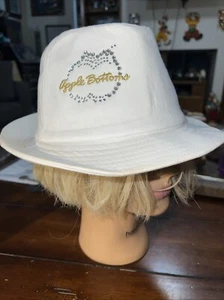 Apple Bottoms Vtg Y2K Cap Hat Fedora Women's Or Men’s White New With Tag - Bild 1 von 7