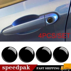 4pz 20mm nero serratura porta auto foro serratura copertura protettiva. Adesivo A8P1 - Foto 1 di 12