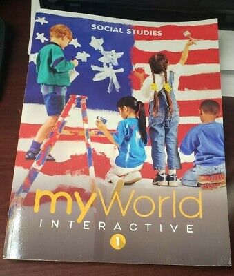 MyWorld Interactive Social Studies Grade 1 Student Worktext • 3.99$