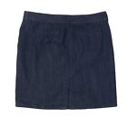 Old Navy Denim Jean Womens Skirt Pencil Straight Pockets Stretch Blue Size 14 R