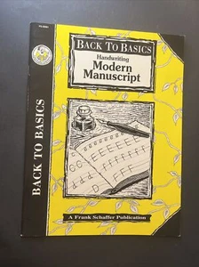 Back-to-Basics Ser.: Handwriting Modern Manuscript by Frank Publications... - Picture 1 of 2