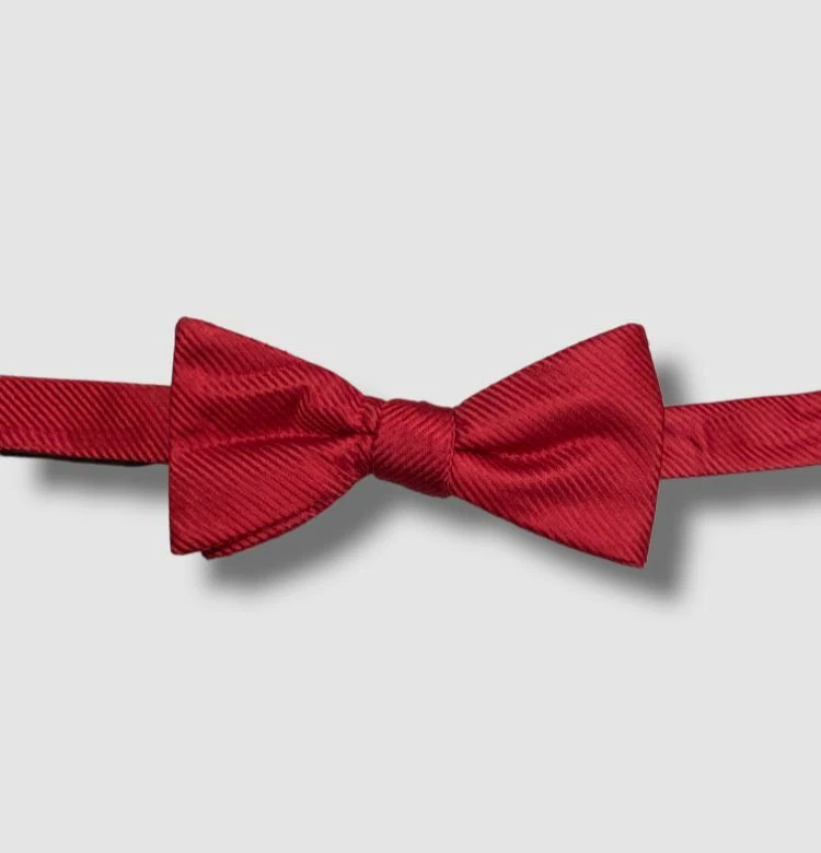 Pajarita ajustable preatada a rayas rojas condesa Mara $49 para hombre Foto 1 de 1