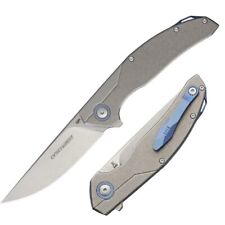 Viper Orso Linerlock Folding Knife 3.5" Bohler M390 Steel Blade Titanium Handle