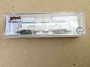 ATLAS 1/160 N SCALE KAOLIN TANK CAR ONTARIO CARBONATE RD # 71471 # 50000267 F/S - Picture 1 of 3