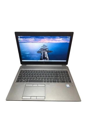 HP ZBOOK 15 G5 15.5" Intel Core i7-8850H 2.60GHz 16GB RAM 512GB SSD - Image 1 of 4