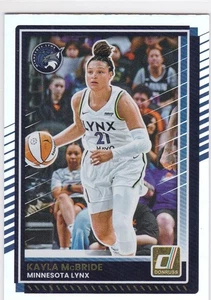 2025 Donruss WNBA Argento ARGENTO Holo FOIL #28 KAYLA McBRIDE-MINNESOTA - Foto 1 di 2