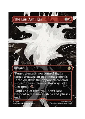 Magic the Gathering MTG TLA The Last Agni Kai 314 Regular Near Mint - Image 1 of 2