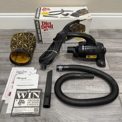Dirt Devil Royal Series 500 Personal Hand Vacuum with Accessories & Original Box - Image 1 of 4