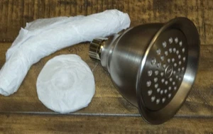 Moen Caldwell 82496EPSRN Soffione doccia + collo - Nichel spazzolato resistente alle macchie - Foto 1 di 3