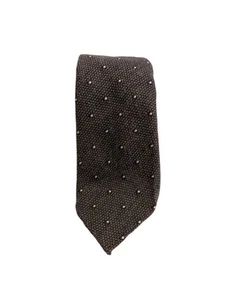 Drake's Wool/Silk Knitted Tie - Picture 1 of 4