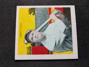 1933 Tattoo Orbit Baseball Card # Jimmy Foxx (HOF) - Philadelphia A's (NM) - Picture 1 of 3