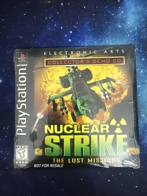 The Nuclear Strike:The Lost Mission Demo Disc PlayStation 1 (Brand NEW Sealed) - Image 1 of 2