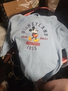 Sudadera con Capucha Disneyland Azul Claro Medio Resort Mickey Mouse Disney Suéter Sudadera - Imagen 1 de 4