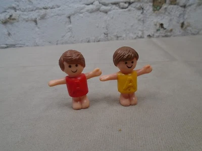 "Figuras de goma vintage para casa de muñecas niños niños niñas miniatura 1,75"" Hong Kong" Foto 1 de 4