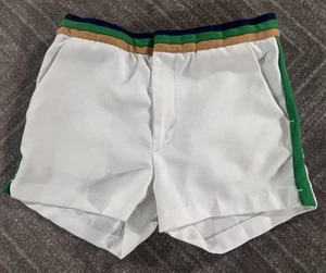 JC Penney Men’s Tennis Apparel White Retro Tennis Shorts Vintage Size 34 - Picture 1 of 8