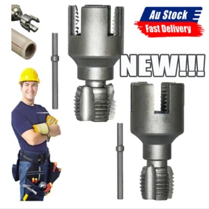 Internal/External Thread Pvc Pipe Threader Kit Waterpipe Tapping Tool - Picture 1 of 21