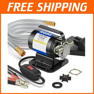 Versatile DC 12V Portable Water Pump - Efficient for Rain Barrels & Water Beds - Picture 1 of 9