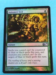 Magic the Gathering 1x VELO D'AUTUNNO - M12 - FOIL inglese non comune MTG - Foto 1 di 2