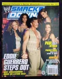 Revista WWE SMACKDOWN ENERO 2004 Eddie Guerrero WCW ECW AEW TNA WWF Lucha Libre - Imagen 1 de 5